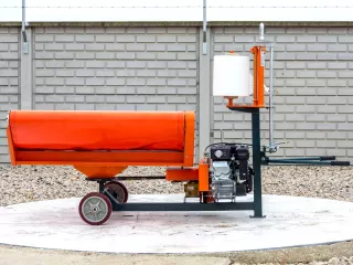 Bale wrapper for Komondor RKB850, RKB870 and RKB1070 round balers (5)