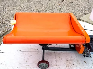 Bale wrapper for Komondor RKB850, RKB870 and RKB1070 round balers (9)