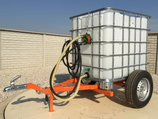 Bewässerungsanhänger für japanischen Kleintraktoren, Komondor SOP-1000 (6)