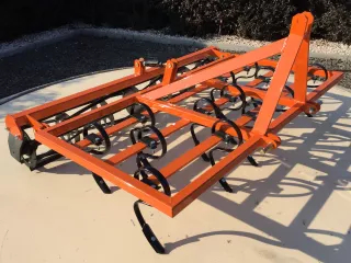 Combinator 160 cm, for Japanese compact tractors, with spring tines and clod crusher, Komondor SKO-160 (0)