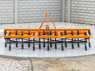 Combinator 180 cm, for Japanese compact tractors, with spring tines and clod crusher, Komondor SKO-180 (7)