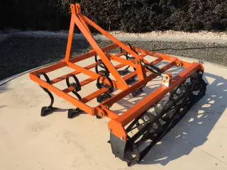 Cultivator 110 cm, with clod crusher, for Japanese compact tractors, Komondor SKU-110 (2)