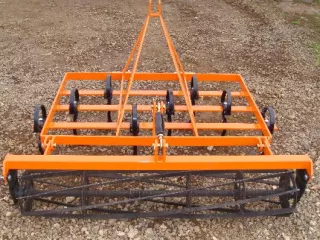 Cultivator 140 cm, with clod crusher, for Japanese compact tractors, Komondor SKU-140 (3)