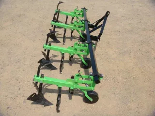 Cultivator with 4 hoe units, with hiller, for Japanese compact tractors, Komondor SK4 (1)