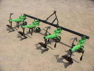 Cultivator with 4 hoe units, with hiller, for Japanese compact tractors, Komondor SK4 (2)