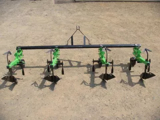 Cultivator with 4 hoe units, with hiller, for Japanese compact tractors, Komondor SK4 (3)