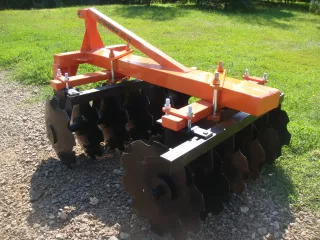 Disc harrow 100 cm, for Japanese compact tractors, Komondor SFT-100 (2)