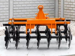 Disc harrow 120 cm, for Japanese compact tractors, Komondor SFT-120 (7)