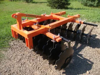 Disc harrow 180 cm, for Japanese compact tractors, Komondor SFT-180 (4)