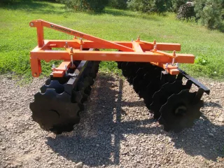 Disc harrow 180 cm, for Japanese compact tractors, Komondor SFT-180 (2)