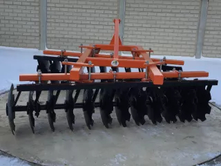 Disc harrow 200 cm, for Japanese compact tractors, Komondor SFT-200 (3)