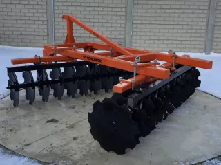 Disc harrow 200 cm, for Japanese compact tractors, Komondor SFT-200 (4)