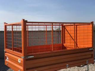 Extra high side panel kit(wire mesh) for Komondor SPK series trailers (2)