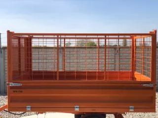 Extra high side panel kit(wire mesh) for Komondor SPK series trailers (5)