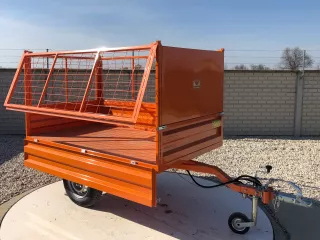 Extra high side panel kit(wire mesh) for Komondor SPK series trailers (7)