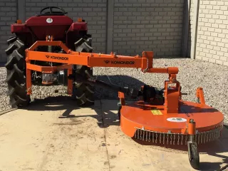 Finishing mower 100 cm, for Japanese compact tractors, side mounted, Komondor SFNY-100K (0)