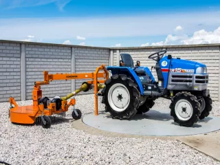 Finishing mower 100 cm, for Japanese compact tractors, side mounted, Komondor SFNY-100K (2)