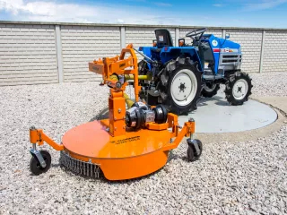 Finishing mower 100 cm, for Japanese compact tractors, side mounted, Komondor SFNY-100K (4)