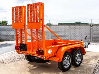 Force Transportanhänger für Force Minibagger, Komondor FPK-2000 (2)