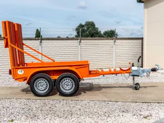 Force transporter trailer for Force mini excavators, Komondor FPK-2000 (1)