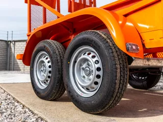 Force transporter trailer for Force mini excavators, Komondor FPK-2000 (8)