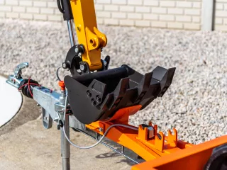 Force transporter trailer for Force mini excavators, Komondor FPK-2000 (28)
