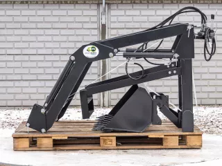 Front loader for Iseki TF21F, TF23F Japanese compact tractors, Komondor MHR-TF21F (5)