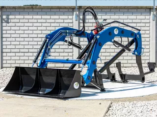 Front loader for Iseki TG23 Japanese compact tractors, Komondor PHR-TG23 (6)