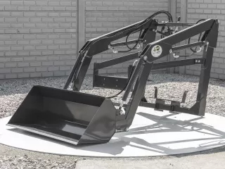 Front loader for Kubota X-20 Japanese compact tractors, Komondor MHR-X20 (6)