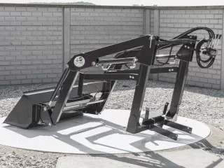 Front loader for Kubota X-20 Japanese compact tractors, Komondor MHR-X20 (8)