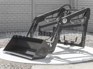 Front loader for Mitsubishi MT16D Japanese compact tractors, Komondor MHR-100MT16D (1)