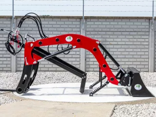 Front loader for Yanmar RS-27 Japanese compact tractors, Komondor PHR-300RS-27 (1)