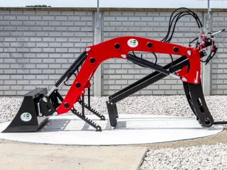 Front loader for Yanmar RS-27 Japanese compact tractors, Komondor PHR-RS-27 (5)