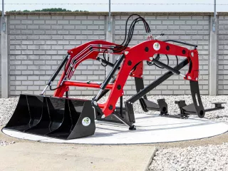 Front loader for Yanmar RS-27 Japanese compact tractors, Komondor PHR-RS-27 (6)