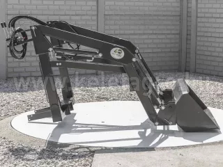 Front loader for Yanmar RS27D Japanese compact tractors, Komondor MHR-100RS27D (1)