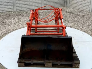 Front loader, Kubota  AutoLaser Marukyu, used (7)