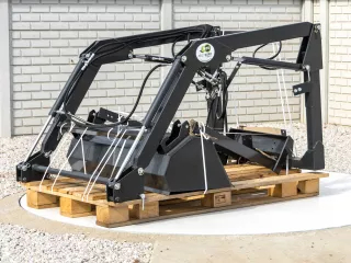 Frontlader für Iseki TA215F, TA235F, TA255F, TA275F japanische Kleintraktoren, Komondor MHR-TA (6)