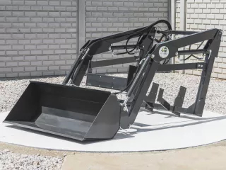 Frontlader für Yanmar F24, F24D, FX24, FX24D japanische Kleintraktoren, Komondor MHR-F24 (6)