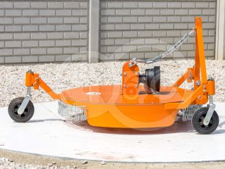 Finishing mower 100 cm, for anticlockwise PTO Japanese compact tractors, Komondor SFNY-100F (1)