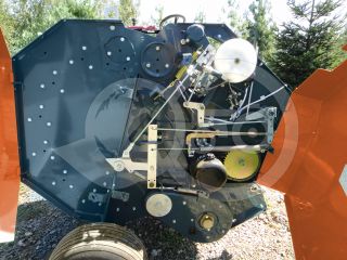 Round baler for Japanese compact tractors, 60x70cm, Komondor RKB-870 (9)