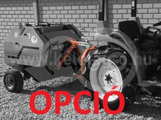 Round baler for Japanese compact tractors, 60x70cm, Komondor RKB-870 (17)