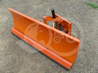 Snow plow 140cm, hidraulic lifting, hidraulic angle adjustment, for Japanese compact tractors, Komondor STLRH-140 (5)