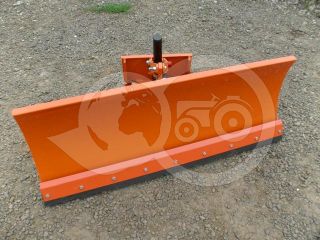 Snow plow 140cm, hidraulic lifting, hidraulic angle adjustment, for Japanese compact tractors, Komondor STLRH-140 (6)