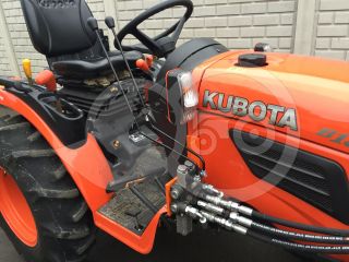 Snow plow 140cm, hidraulic lifting, hidraulic angle adjustment, for Japanese compact tractors, Komondor STLRH-140 (10)