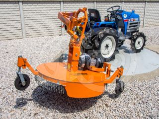 Finishing mower 100 cm, for Japanese compact tractors, side mounted, Komondor SFNY-100K (1)