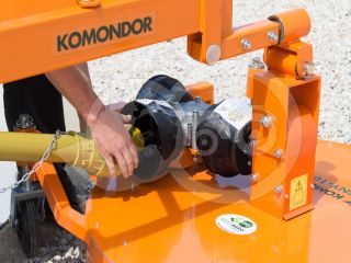 Finishing mower 100 cm, for Japanese compact tractors, side mounted, Komondor SFNY-100K (11)