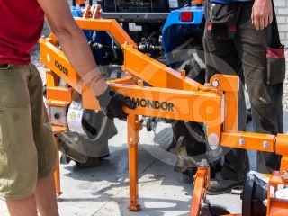 Finishing mower 100 cm, for Japanese compact tractors, side mounted, Komondor SFNY-100K (6)