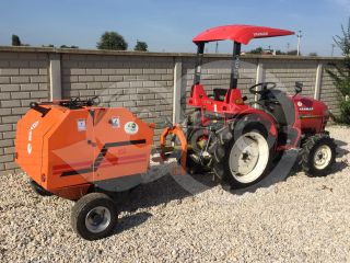 Universal towing device for round baler Komondor RKB-850/870 (6)