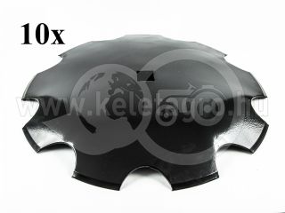 Harrow disc, 460mm, notched, set of 10 pieces, SPECIAL PRICE! (0)