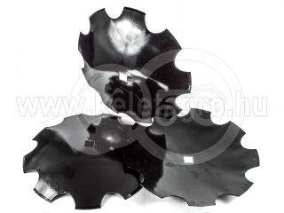 Harrow disc, 460mm, notched, set of 10 pieces, SPECIAL PRICE! (5)